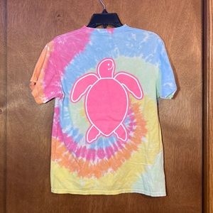 Simply southern save the turtles tie-dye tee